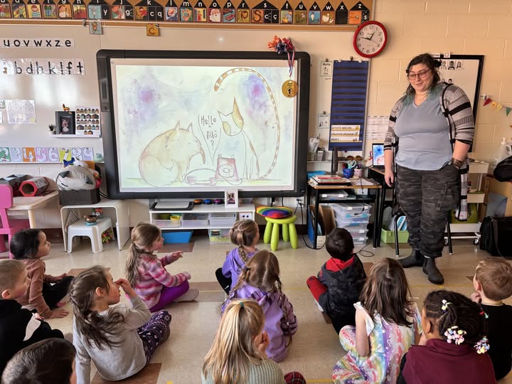 Une visite dans la classe de Mme Janice