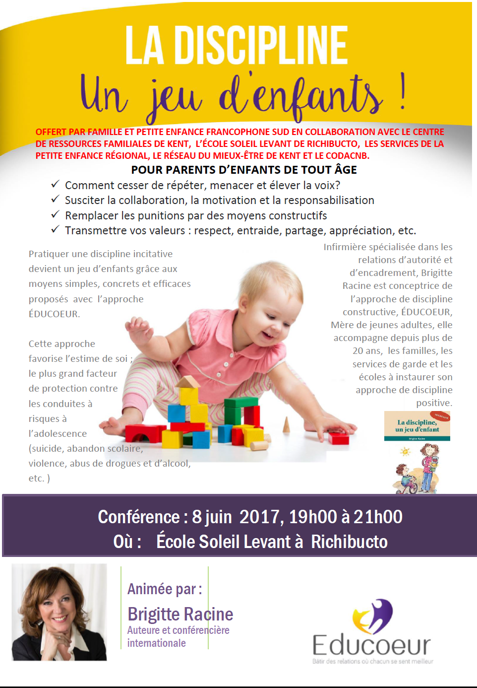 Conférence de Brigitte Racine Richibucto