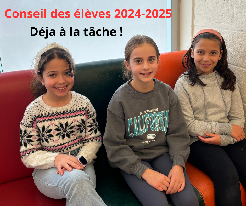 Conseil des élèves 2024 2025 1