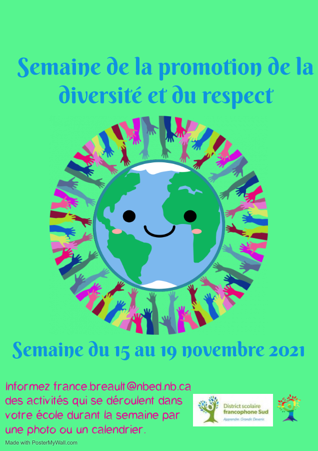 Semaine de la promotion de la diversité et du respect 2021